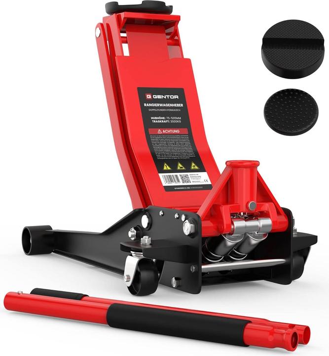 Gentor Cric hydraulique de manoeuvre 3T