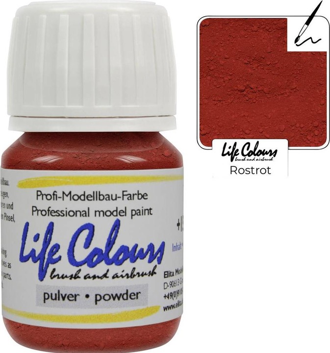 Elita Model Railroad Powder Paint Rust-Ro