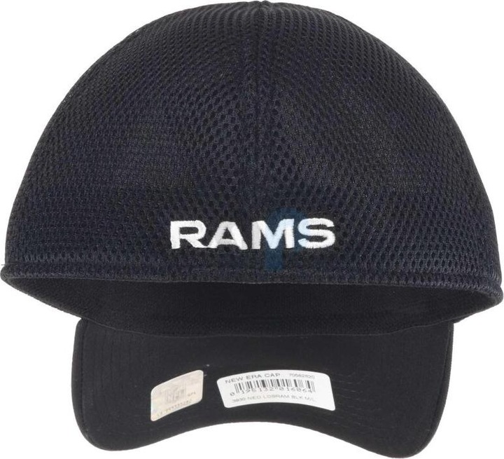 Actual product image New Era NFL - Los Angeles Rams - Core Edition 39Thirty Stretch Cap Black LXL (59, 60, 62)