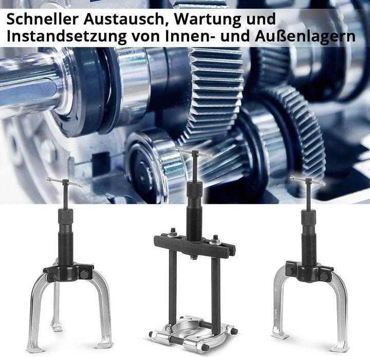 Image du produit Stahlwerk Extracteur de roulements Extracteur hydraulique universel avec une force de traction de 10 tonnes