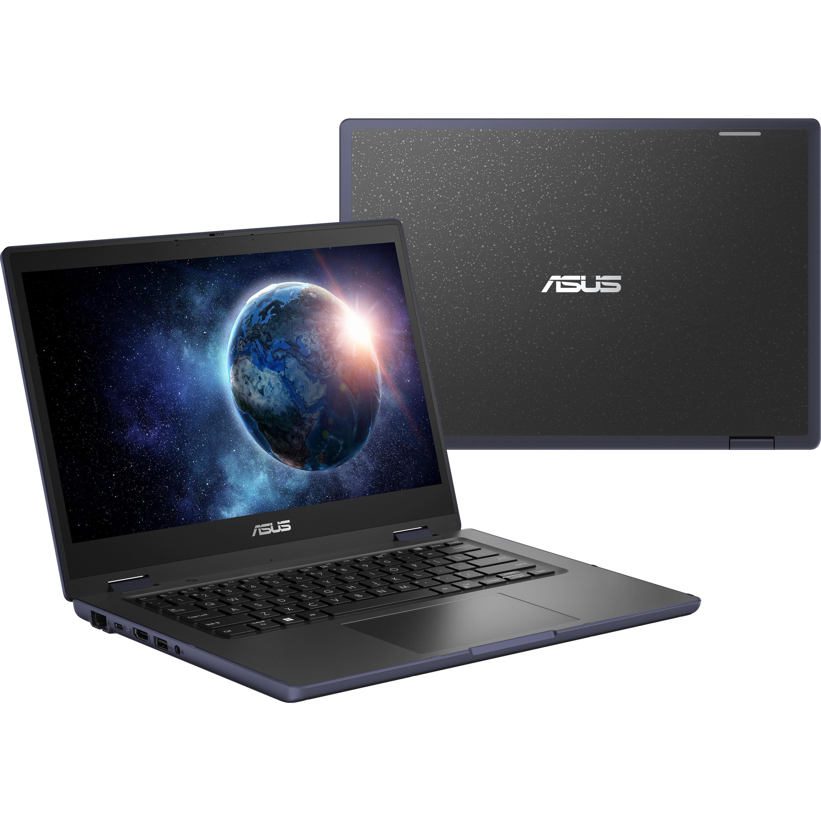 ASUS Laptop BR1402 (14", 128 GB, 8 GB, Deutschland, Intel Core i3-N305), Notebook, Grau