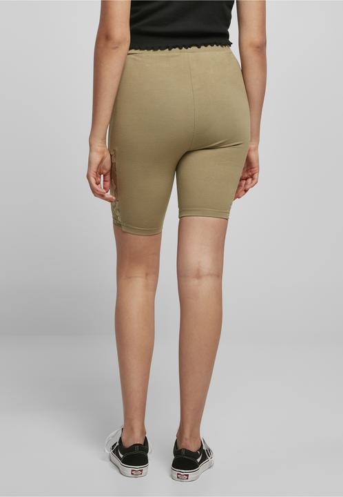 Produktbild Urban Classics Ladies High Waist Lace Inset Cycle Shorts - 16956 (S)