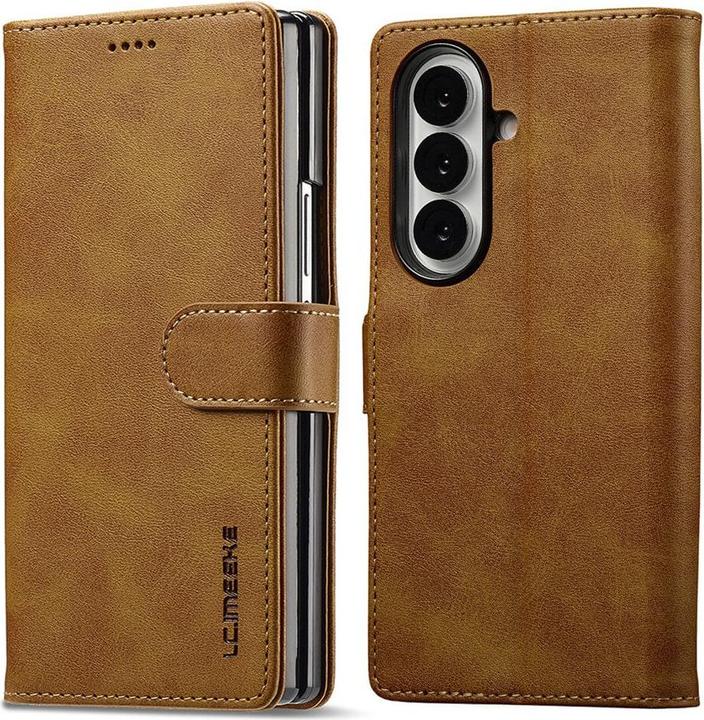 LC.Imeeke Leder Etui Hülle (Samsung Galaxy Z Fold7)