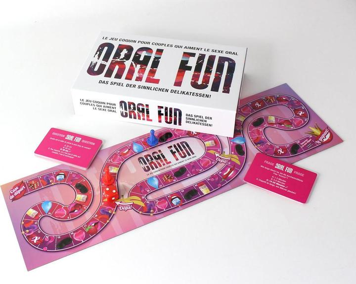 Actual product image Creative Conceptions Oral Fun Game FrenchGerman (Board game, German, English)