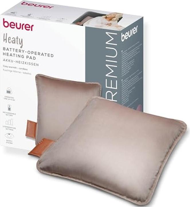 Actual product image Beurer HK 77 Heaty smokey-taupe (45 x 45 centimetres)