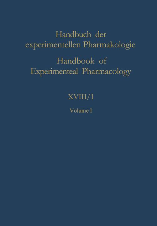 Produktbild Histamine and Anti-Histaminics. Vol.1 (Englisch, 2014)