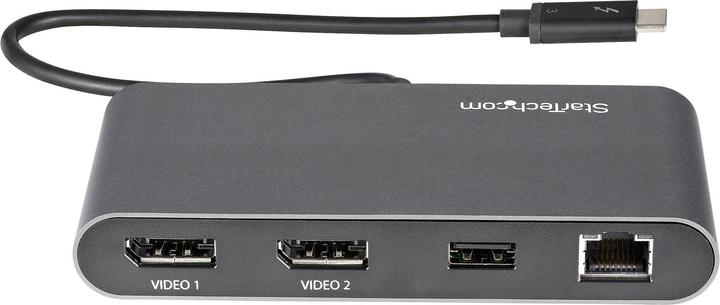 Produktbild StarTech TB3DKM2DPL (Thunderbolt, 4 Ports)