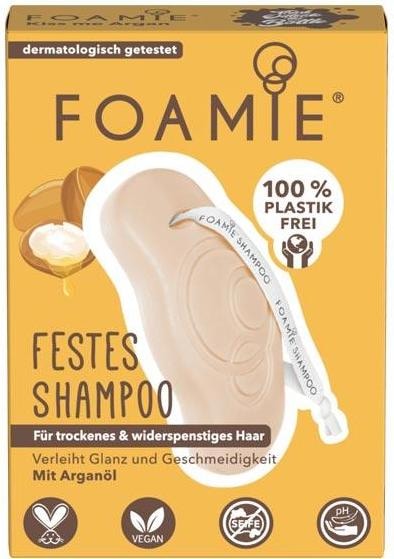 Foamie Kiss Me Argan (80 ml, Solid shampoo)