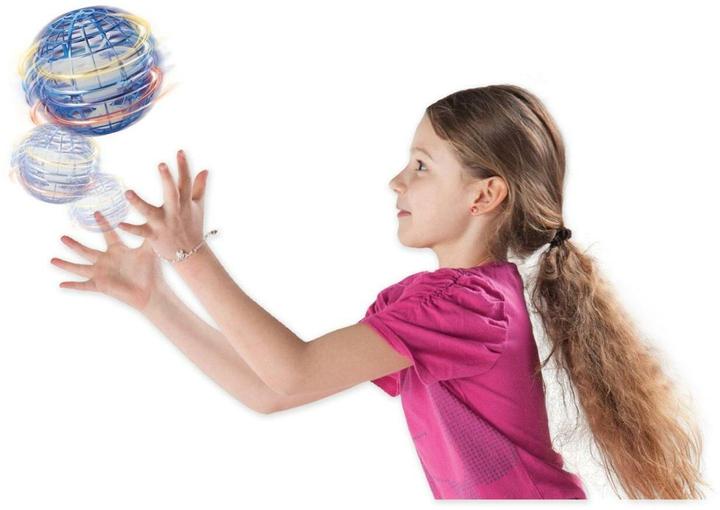 Image du produit Totally Tech Gyro Spinner Flying Ball bleu