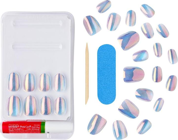 Image du produit KISS Gel Fantasy Allure Change Chance - 28 Pieces (Ongles artificiels)