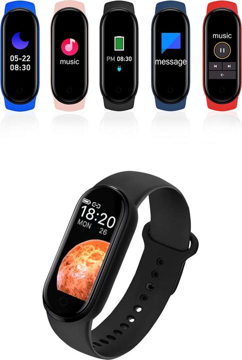 Produktbild PhoneLook Active Fitness Tracker M7 Intelligentes Sportarmband Smart Watch Bluetooth Dunkelblau