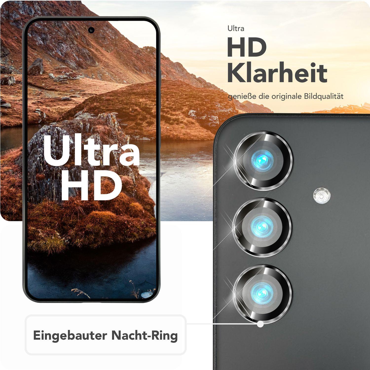 Nalia Focus.Pro CLX - Kameraschutz Linsenglas Reflexionsfrei - Camera Lens Protector (1 Stück, Samsung Galaxy S25), Smar...