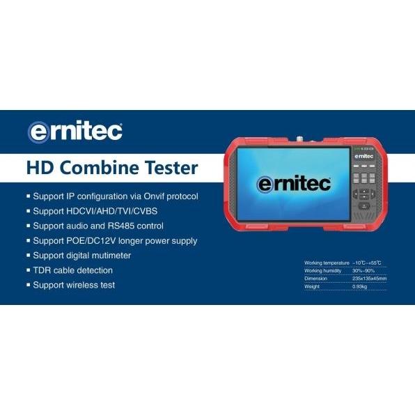 Thumbnail - Ernitec 7" Touch Screen Test Monitor, Netzwerkkamera Zubehör