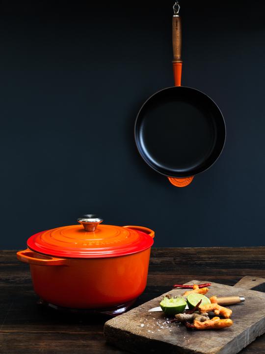 Image du produit Le Creuset Signature (24 cm, Cocotte + faitout, Fonte)