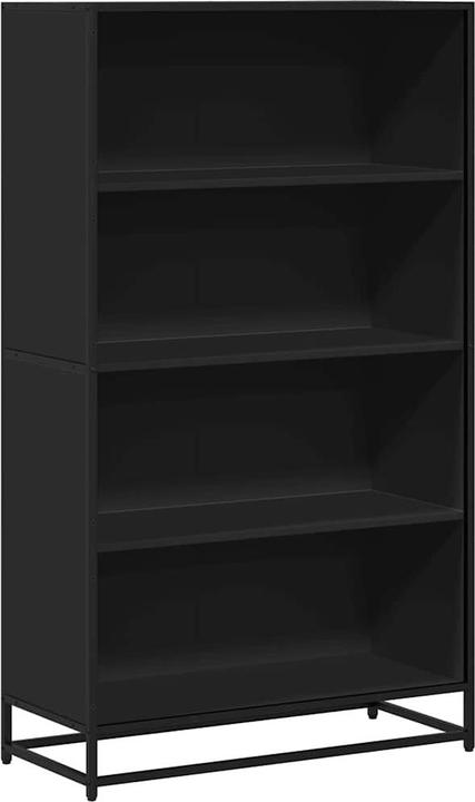 Actual product image VidaXL Bookshelf Standing shelf Office shelf File shelf Storage shelf Black