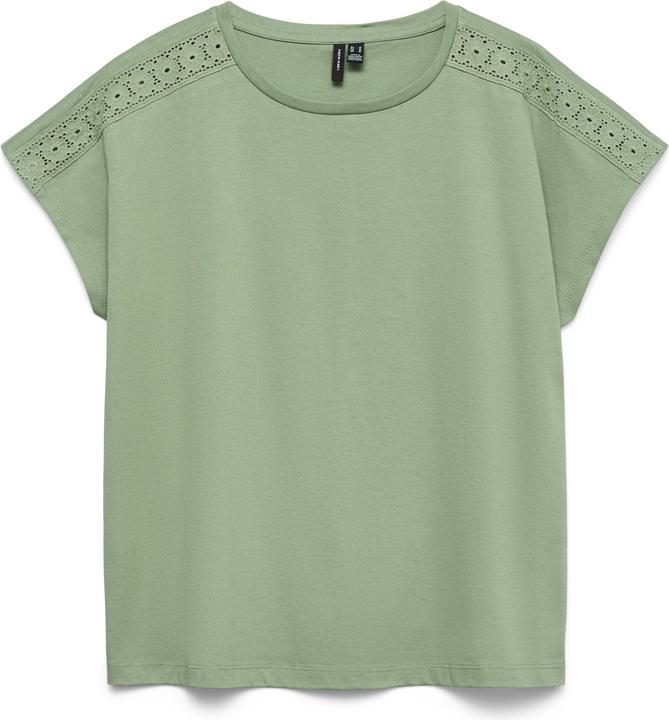 Actual product image Vero Moda Vmemmy Ss Lace Tape Top Jrs Ga Noos (XL)