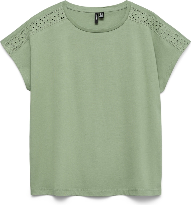 Produktbild Vero Moda Vmemmy Ss Lace Tape Top Jrs Ga Noos (XS)