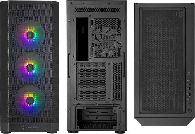 Produktbild Silverstone SST-FA514X-BG - FARA High Airflow ATX Mid-Tower gaming chassis with dual radiator suppor (ATX, mATX, Mini-ITX)