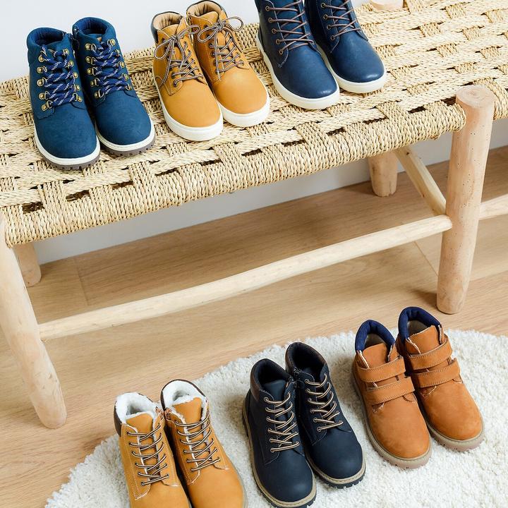Immagine prodotto La Redoute Collections Stivali foderati con allacciatura e chiusura a zip (36)