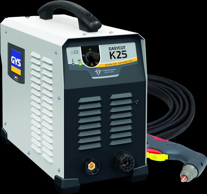 Actual product image GYS Plasma cutter Easycut K25 with removable torch