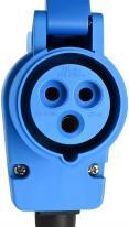 Actual product image Benson Electric CEE square counter plug + socket