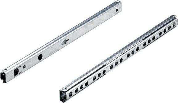 Immagine prodotto Hettich Schubladenschiene Teilauszug 220-355 mm verzinkt 9136679 2 Stück