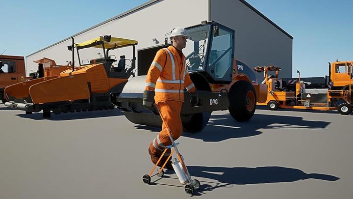 Actual product image Aerosoft Road maintenance simulator 2 W (PS5, DE)