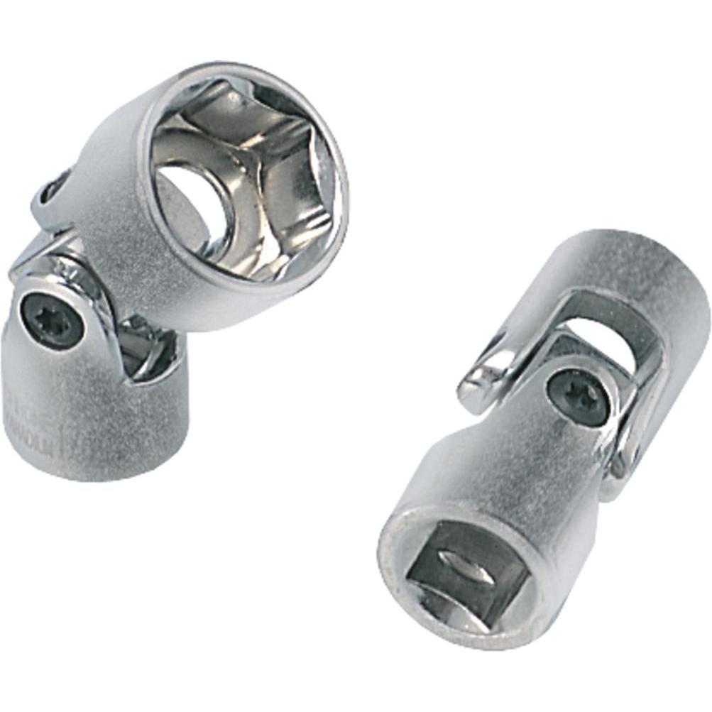 KS Tools, Steckschlüssel + Stecknuss, 3/8" Sechskant-Stecknuss mit Gelenk (13 mm)