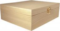 Actual product image Rayher Wooden tea box, FSC Mix Credit, 6 compartments, me