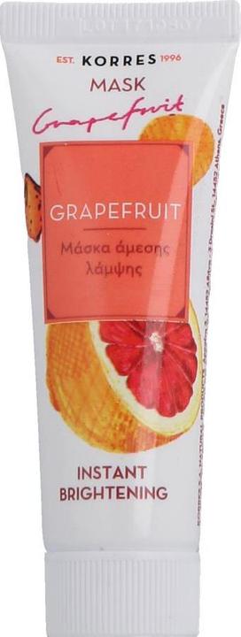 Actual product image Korres Grapefruit Instant Brightening Mask (18 ml)
