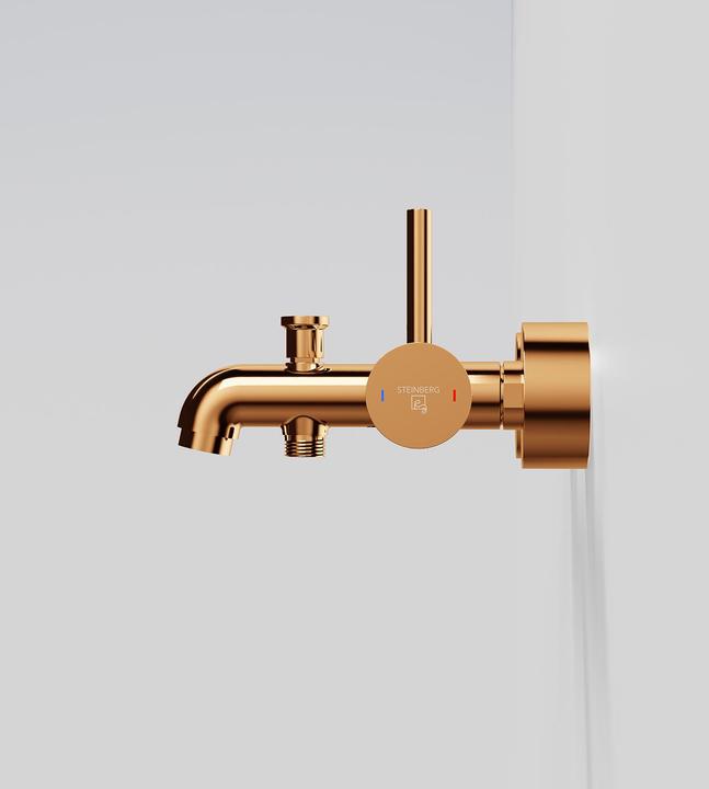 Produktbild Steinberg Serie 100 Wannenarmatur, Aufputz, G1/2, Ausladung: 185mm, 1001100