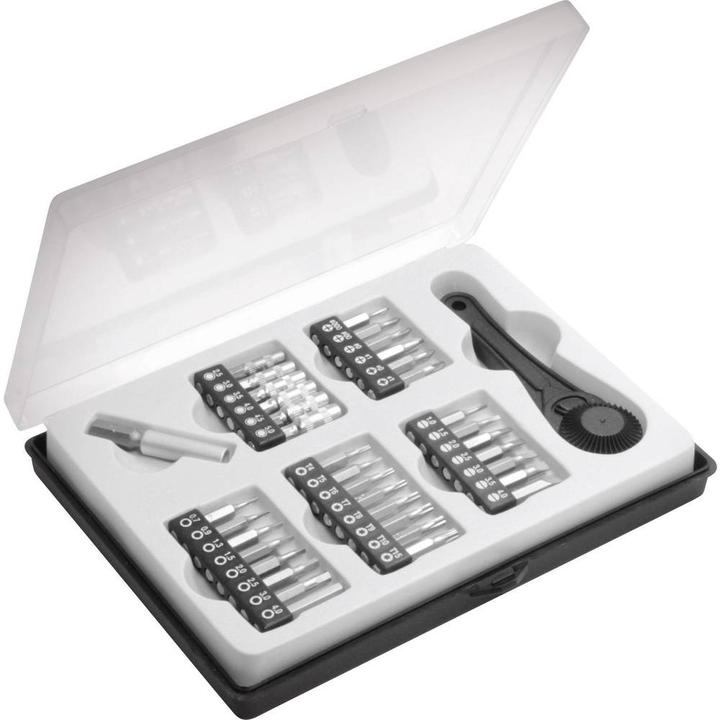 Actual product image Donau Mini Ratchet Box With 35 Bits