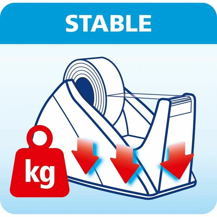 Image du produit tesa tesafilm EASY CUT table dispenser - Dérouleur de ruban pour rouleaux jusqu'à 33 m x 19 mm