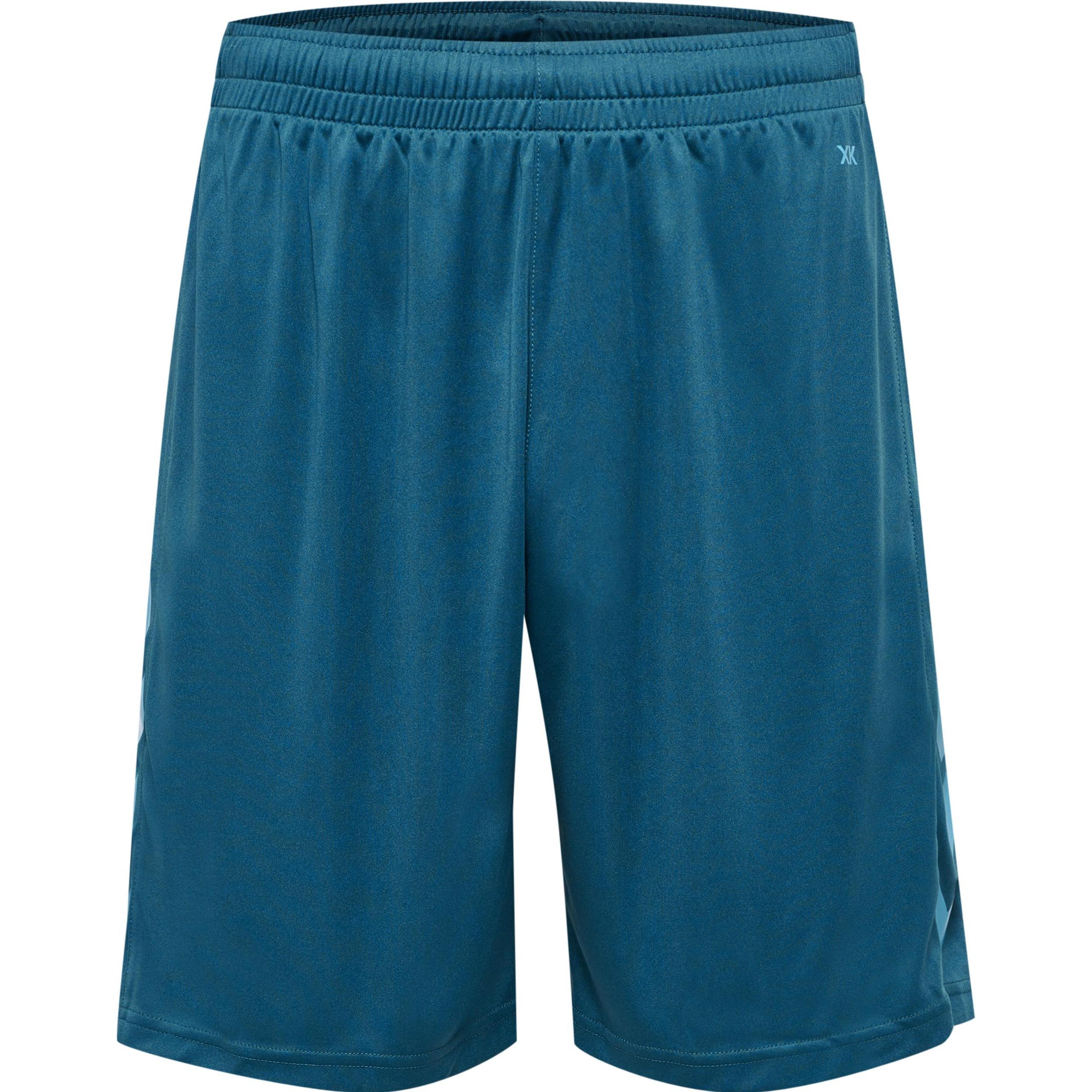 hummel, Unisex, Sporthose, Core Xk Poly Shorts (L), Blau, L