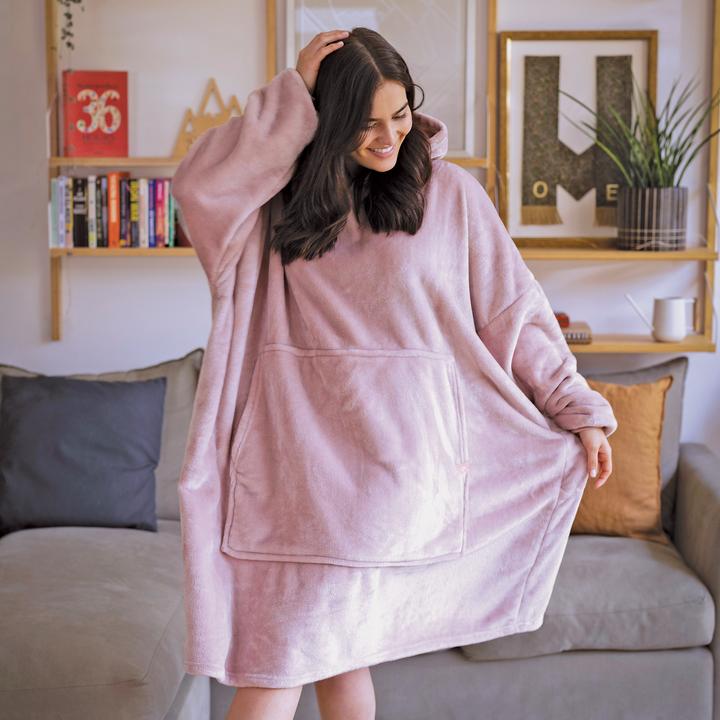 Produktbild Heat Holders Oversized Hoodie Decke | Plüsch Blanket, Pullover Decke Fleece (One Size)