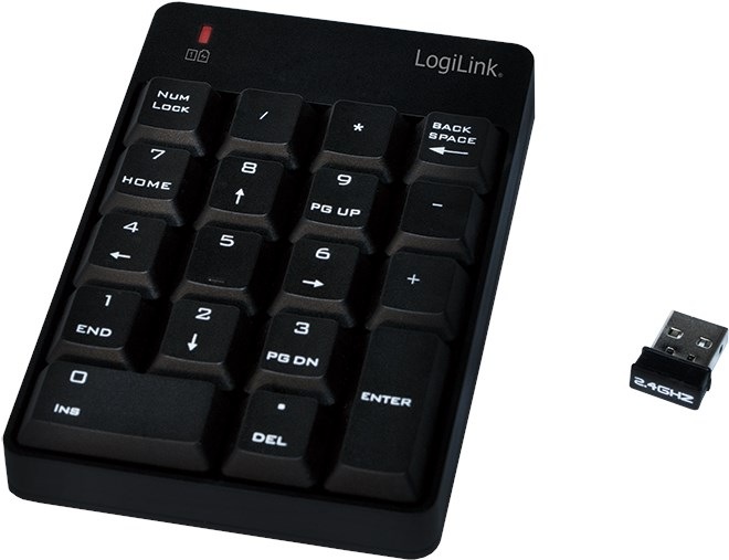 Produktbild LogiLink ID0120 (Nummernblock, Kabellos)