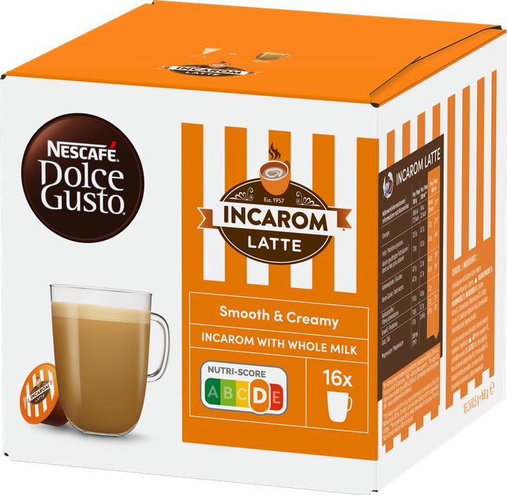 Immagine prodotto Nescafé Dolce Gusto Incarom Latte (16 x Porta.)