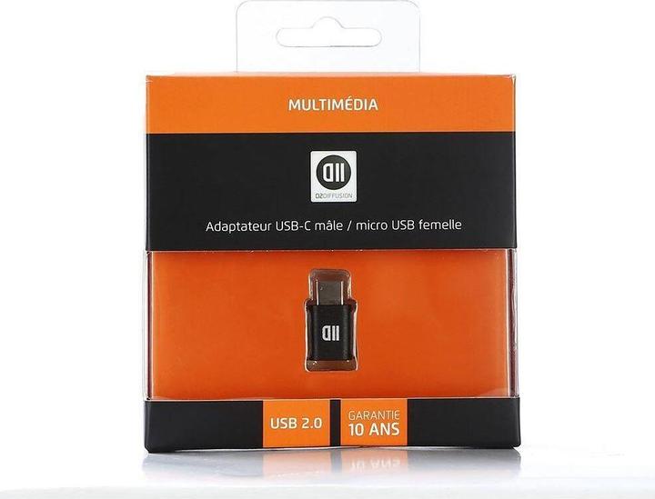 Produktbild D2 Diffusion Adaptateur compatible Micro USB vers USB Type C (Micro USB)