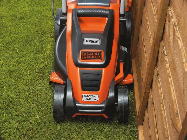 Produktbild Black & Decker 1800W 42cm Elektro-Rasenmäher mit Compact&Go Funktion (Netzbetrieb)