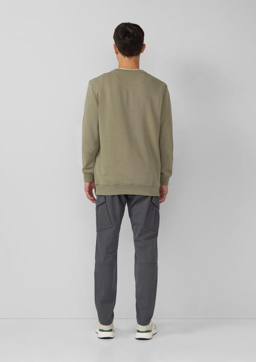 Produktbild s.Oliver Sweatshirt Sweatshirt aus Baumwollmix mit Crew Neck (L)