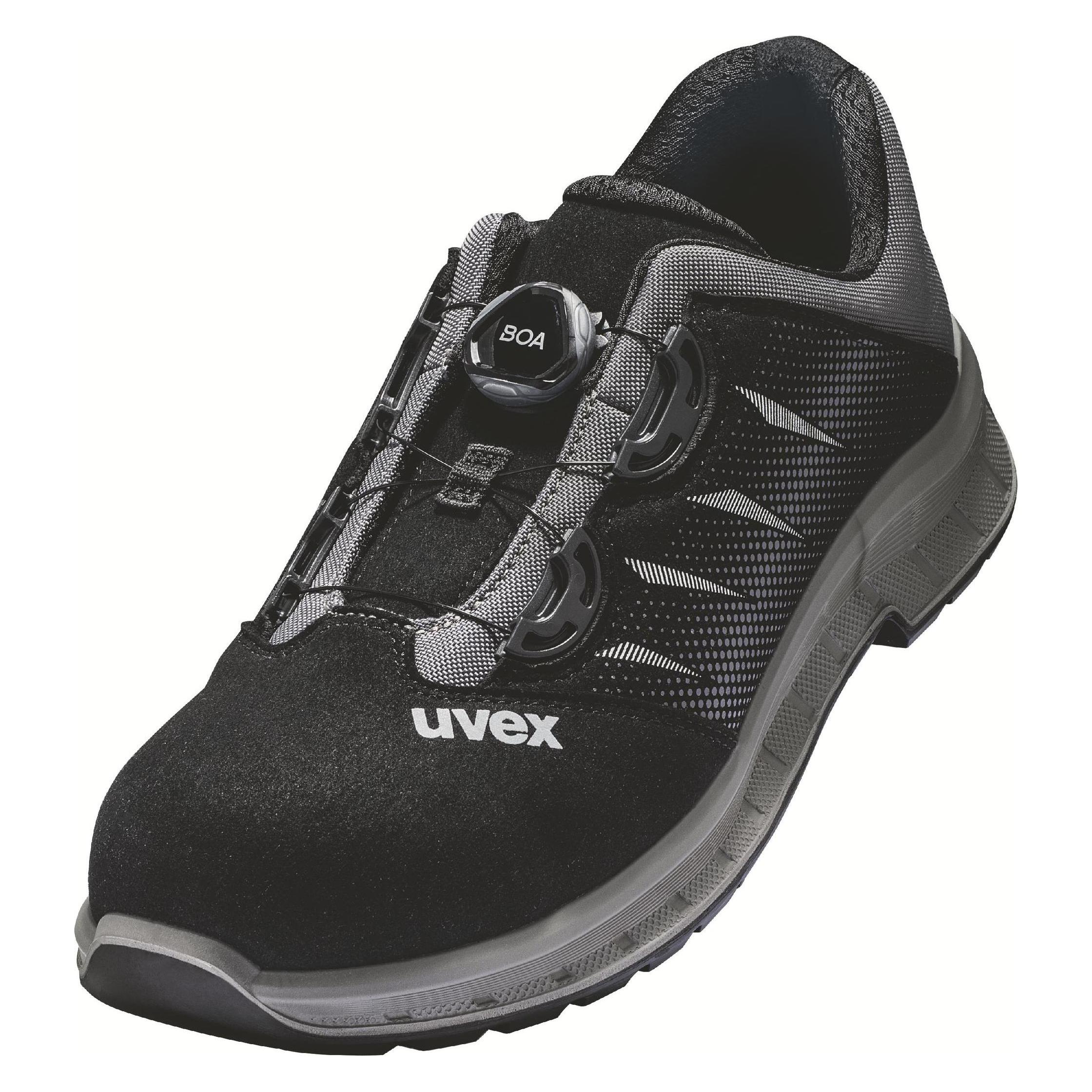 Uvex Halbschuh 69482 schwarz Boa S3 Pu W11 38 6948238