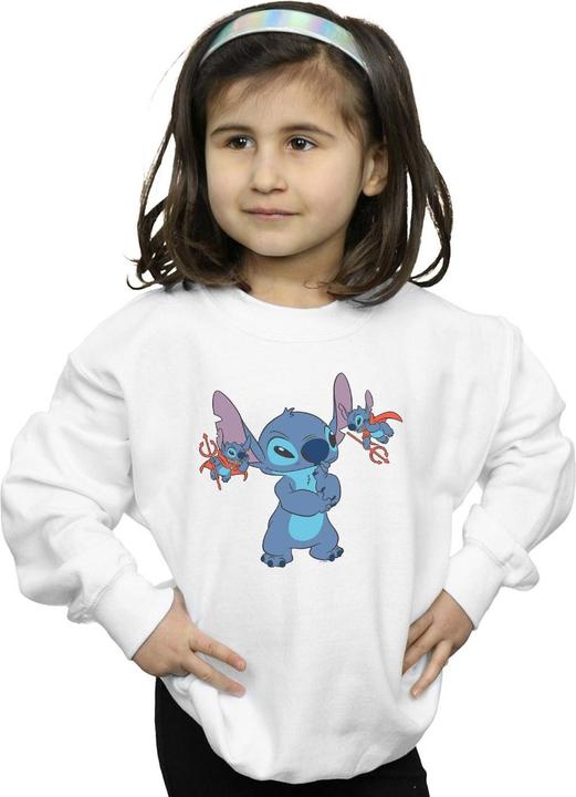 Produktbild Disney Lilo And Stitch Little Devils Sweatshirt Mädchen (140, 146)
