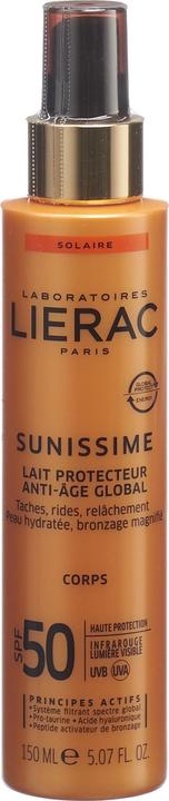 Image du produit Lierac Lait Sun Protection Factor 50 (Lait solaire, SPF 50, 150 ml, 188 g)