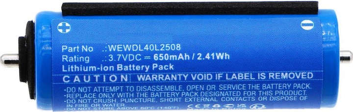 Produktbild CoreParts Battery for Panasonic, Braun (2410 mAh)