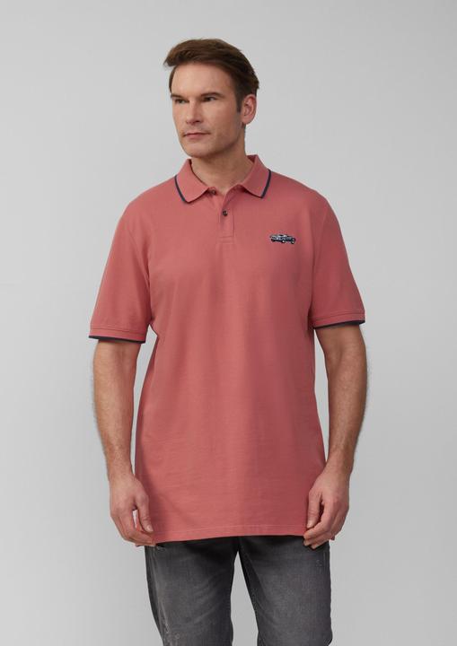 Produktbild S.Oliver Polo-Shirt Poloshirt aus Piqué mit Stickerei und Ford®-Artwork (XXL)