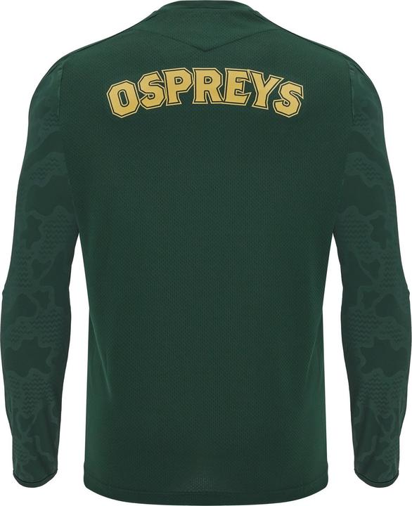 Produktbild Macron Ospreys Langarmtrainingsshirt 2024/25 (S)