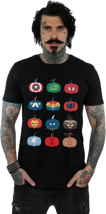 Produktbild Avengers Pumpkin Icons TShirt (XXL)