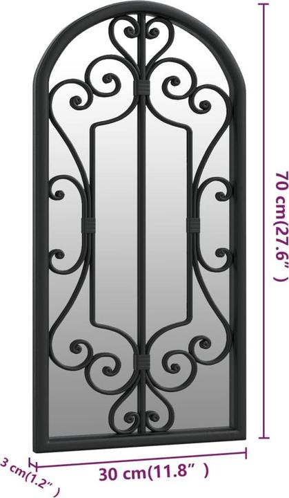 Immagine prodotto vidaXL Gartenspiegel (100 x 45 cm)