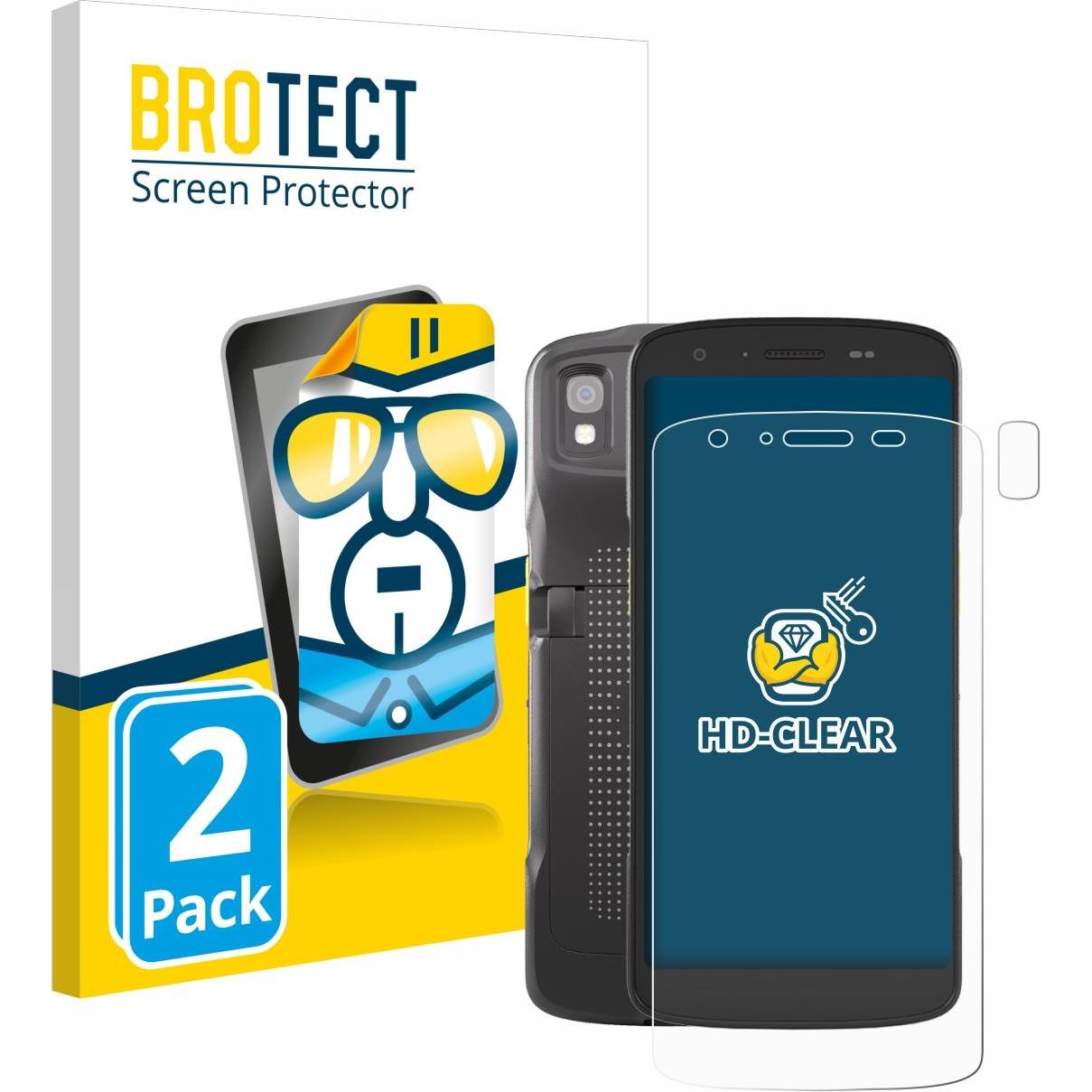 BROTECT Schutzfolie Displayschutz Klar, Barcode-Scanner Zubehör