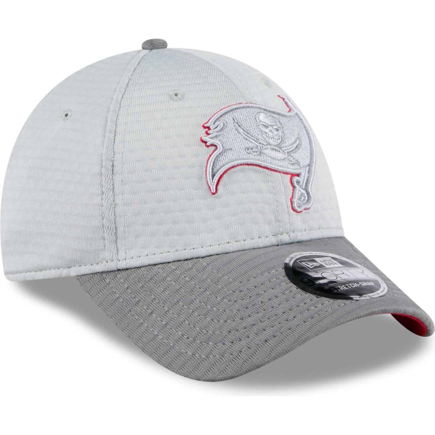 Thumbnail - New Era, Herren, Cap, 9Forty Stretch Cap Training Tampa Bay Buccaneers, Grau